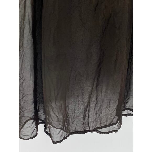 UNBRANDED Women’s Brown Mesh Sleeveless Scoop-Neck Midi Overlay Dress SZ OS - Picture 5 of 7